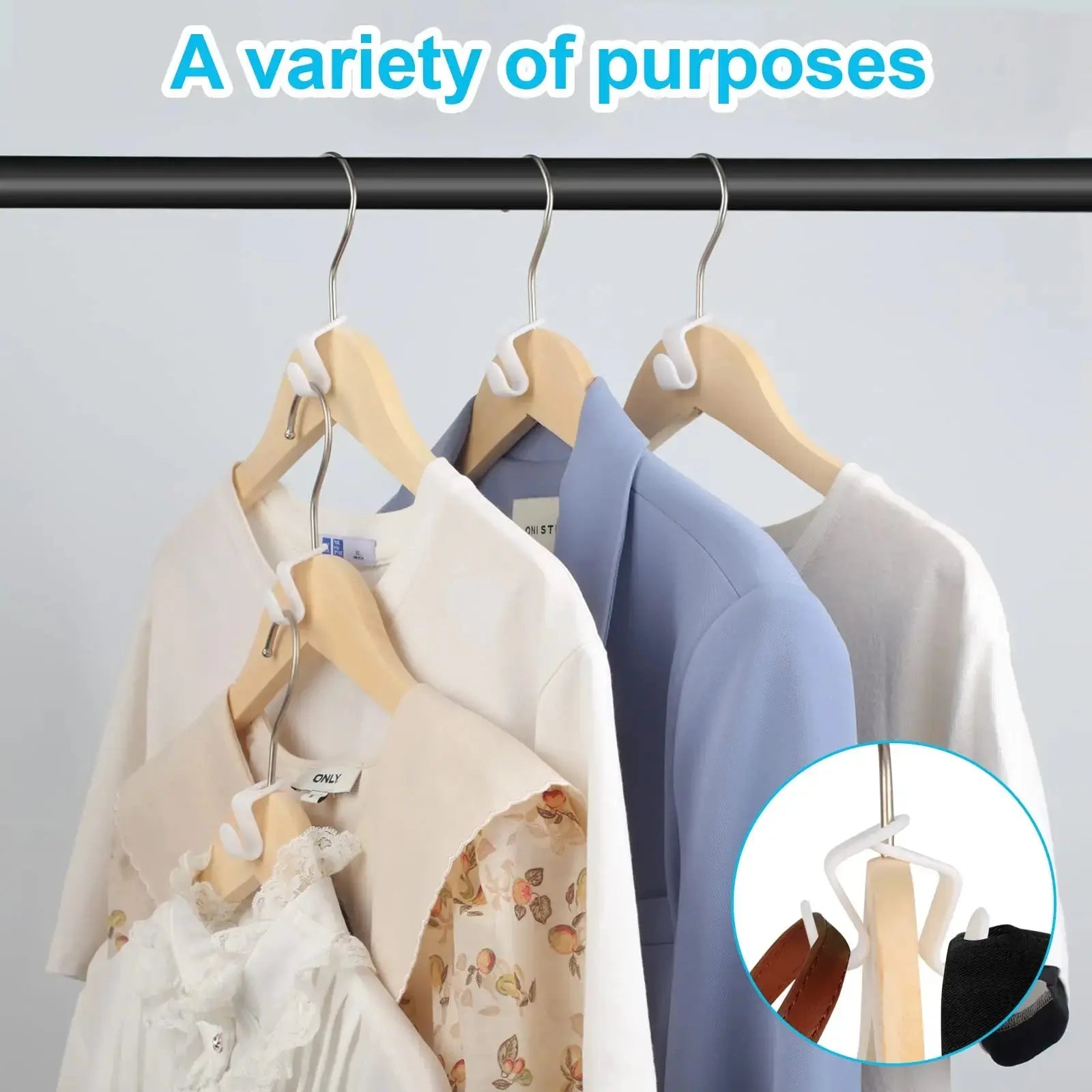 Goodinary® Mini Hanger Connector Hooks (10 Pcs) - Goodinary