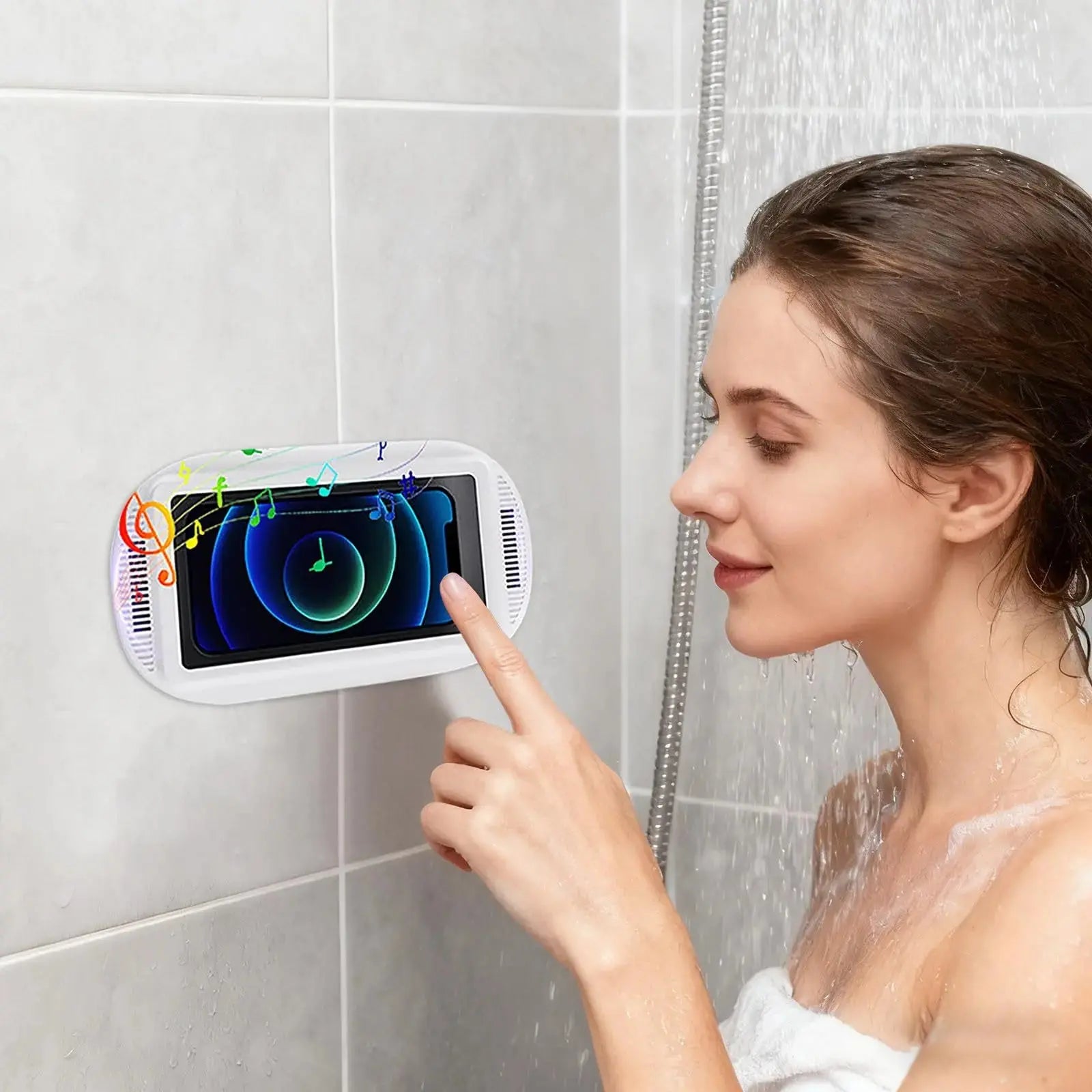 Goodinary® Waterproof Shower Phone Holder with Adjustable Rotation - Goodinary