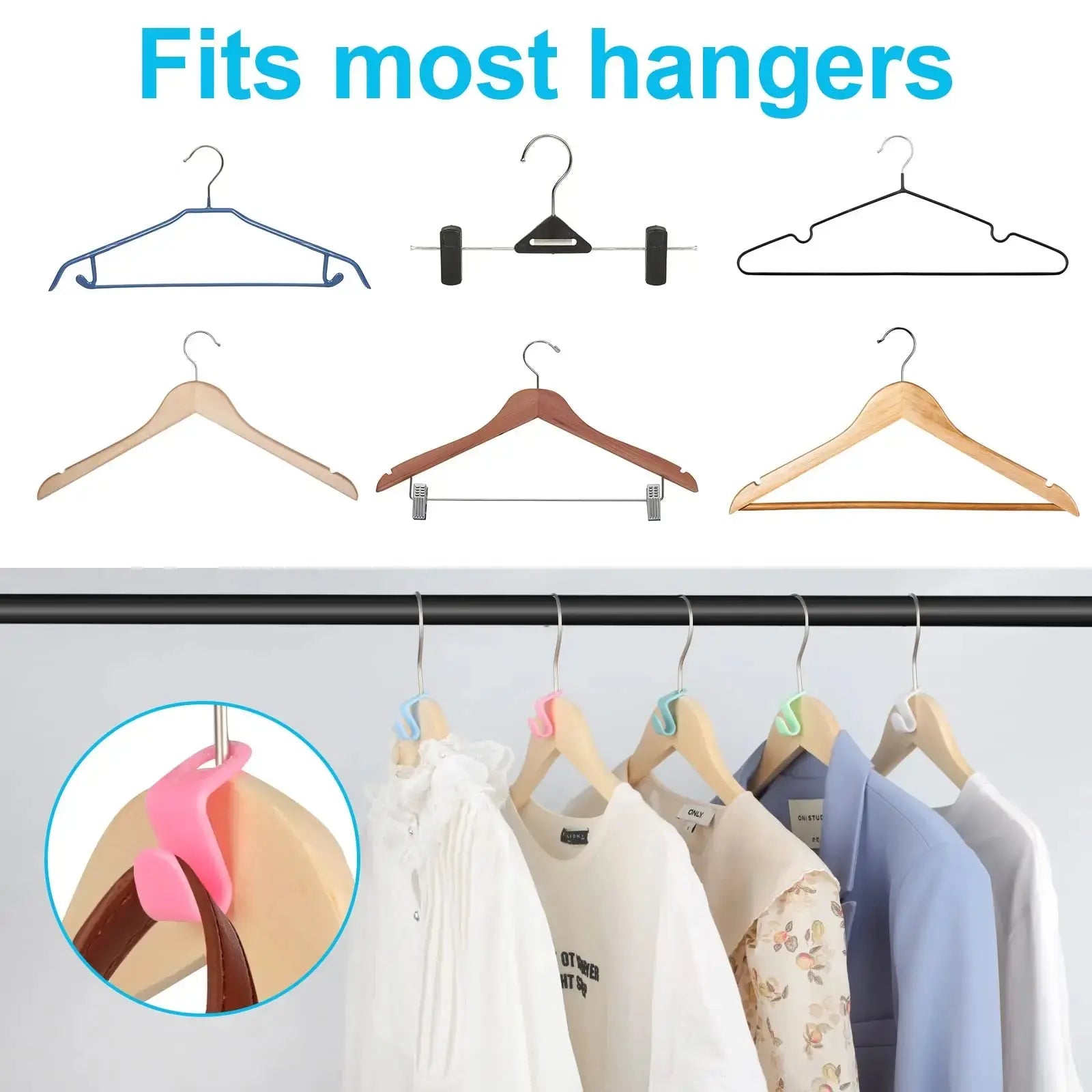 Goodinary® Mini Hanger Connector Hooks (10 Pcs) - Goodinary