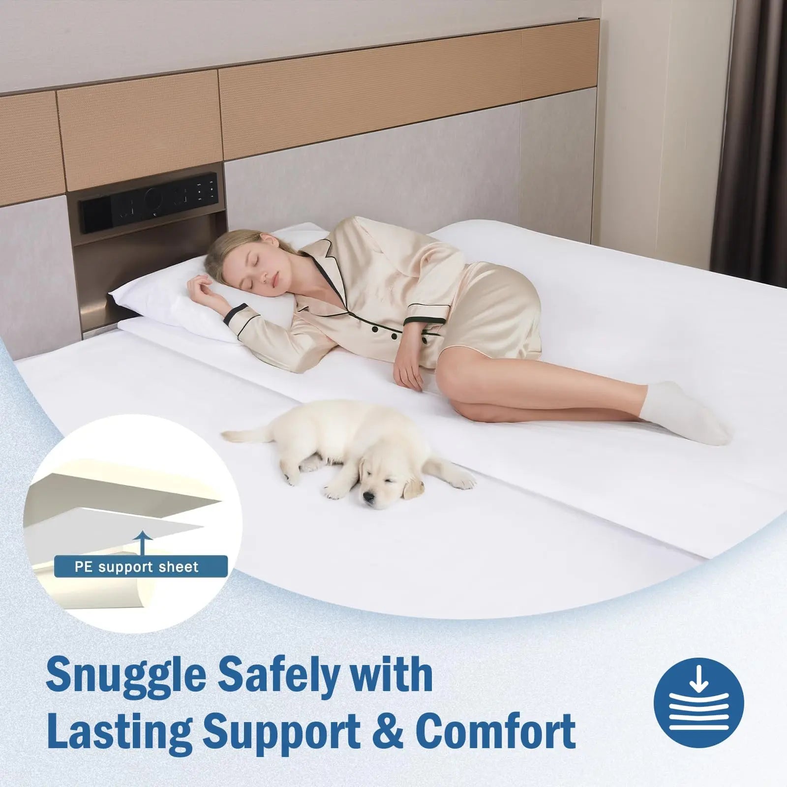 Goodinary® Extra Wide Bed Bridge Mattress Connector - Goodinary