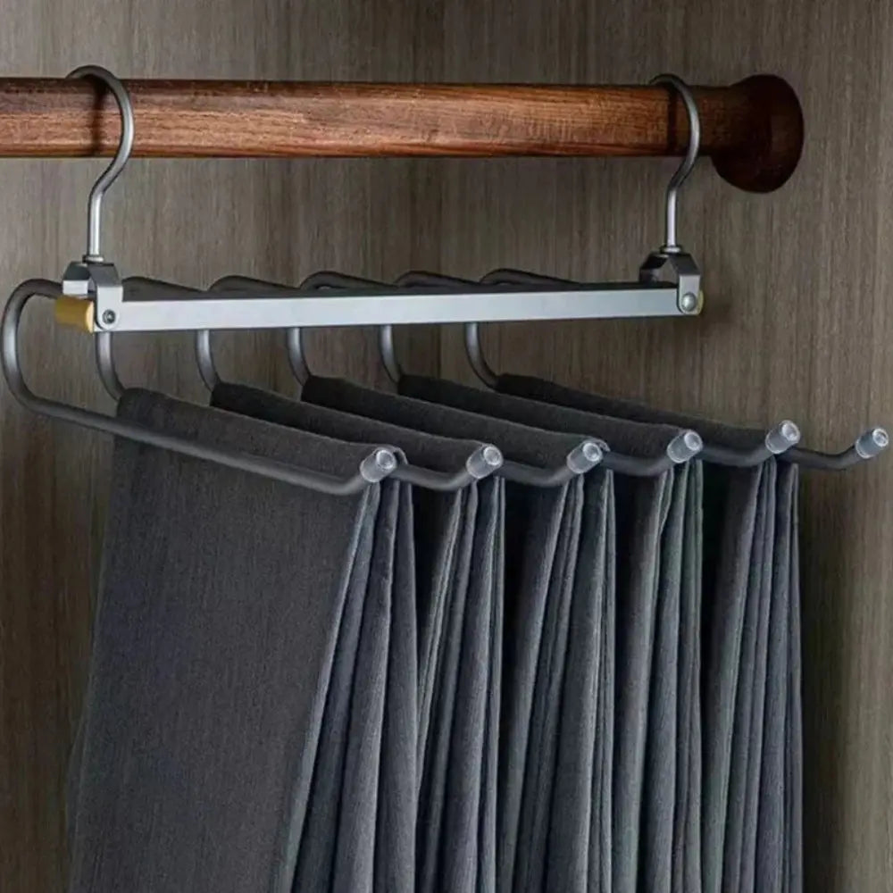 Goodinary® Gold Metal Space Saving Pants Hanger - Goodinary