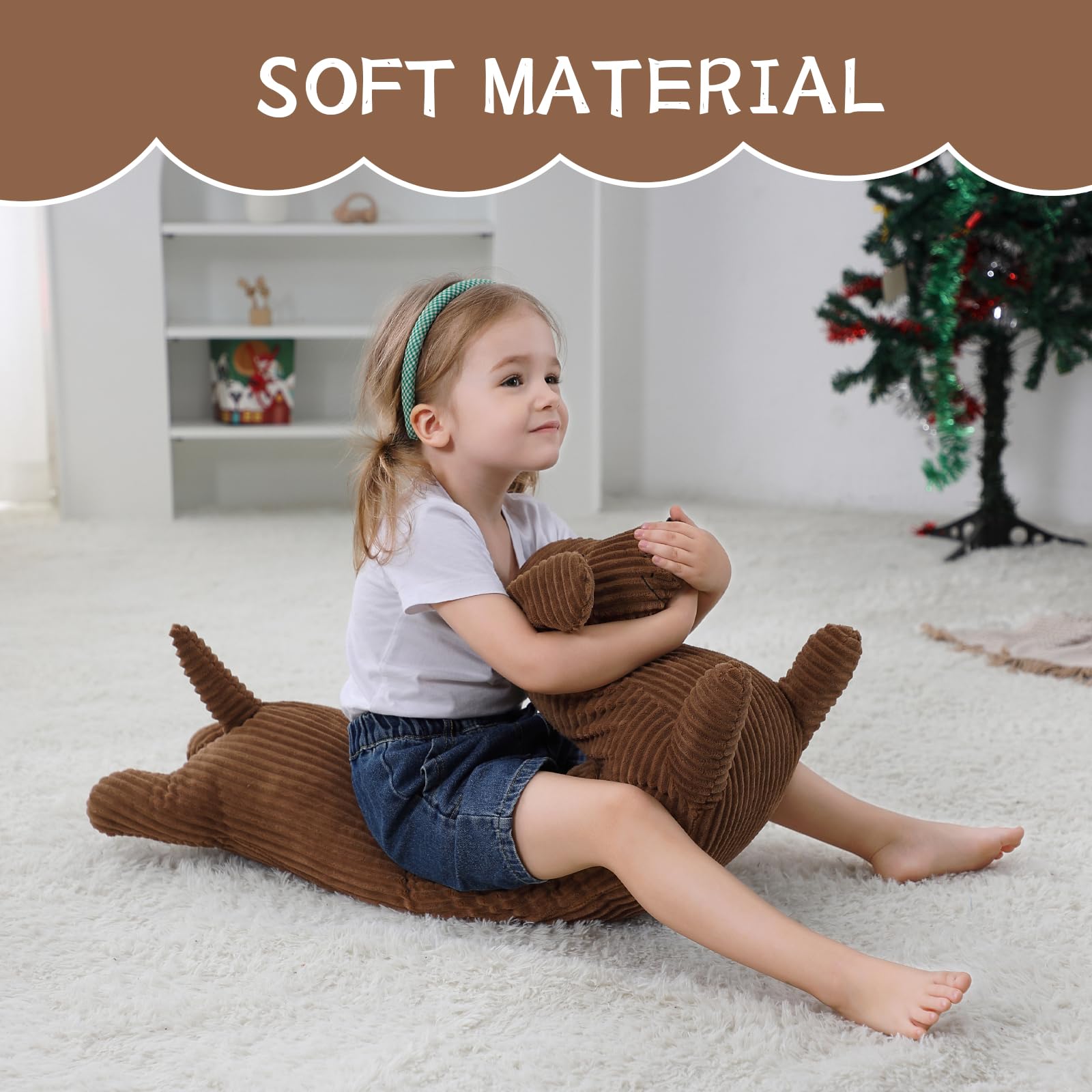 Goodinary® Dachshund Plush Body Pillow