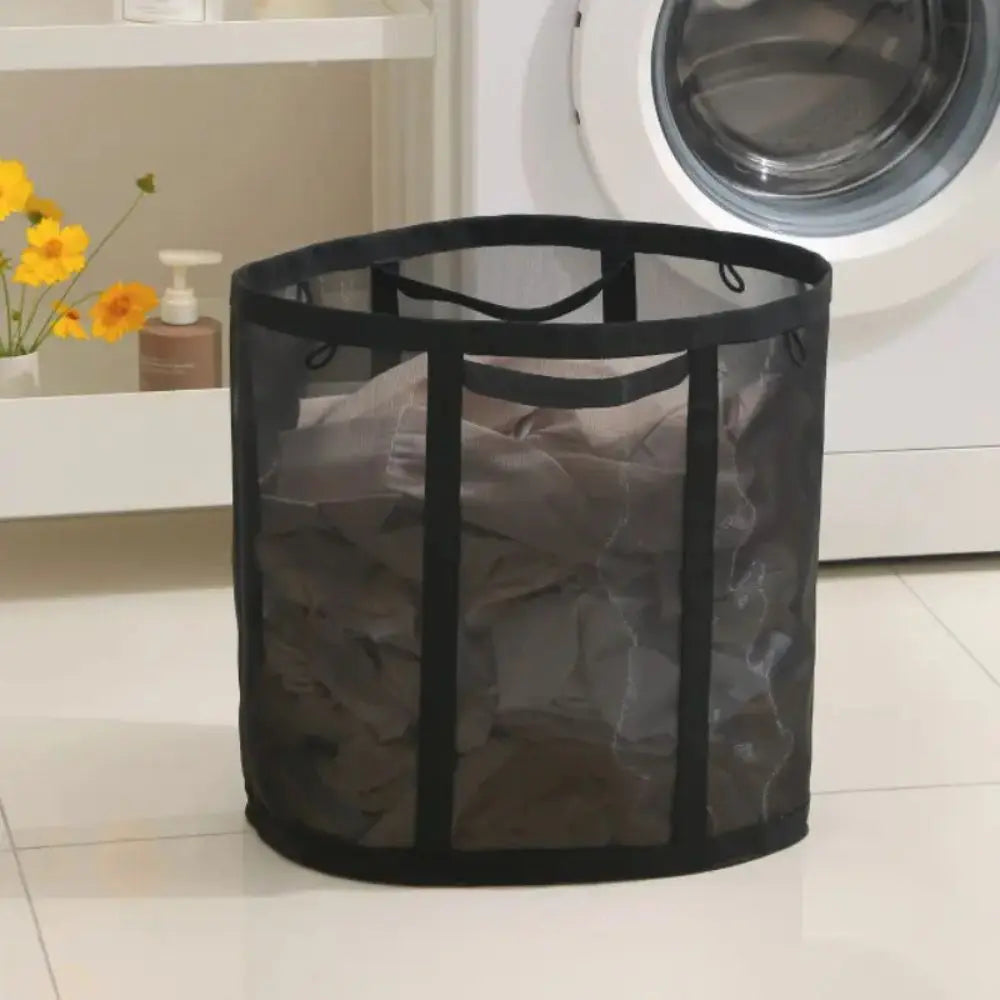 Goodinary® Foldable Mesh Laundry Basket with Handles - Goodinary