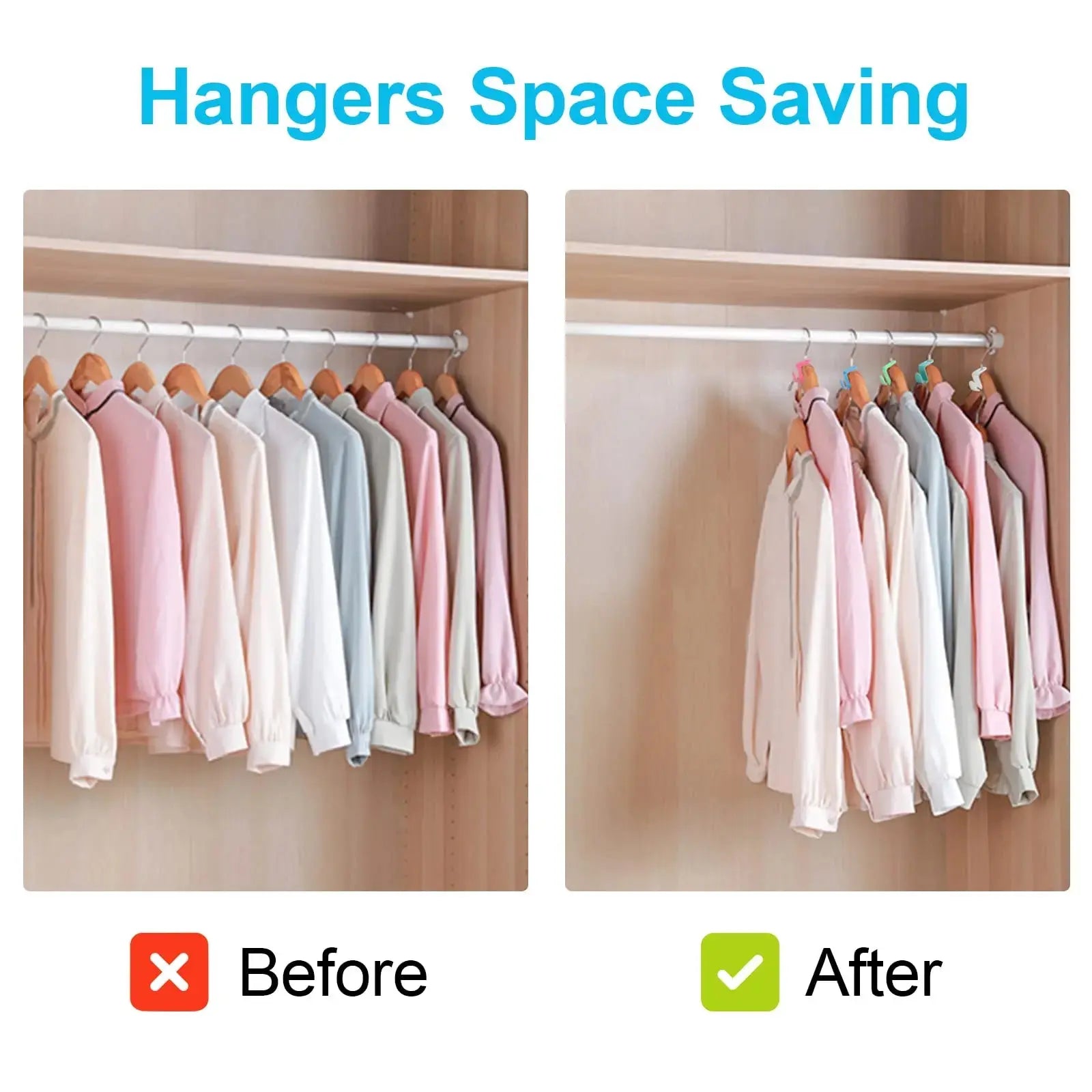 Goodinary® Mini Hanger Connector Hooks (10 Pcs) - Goodinary