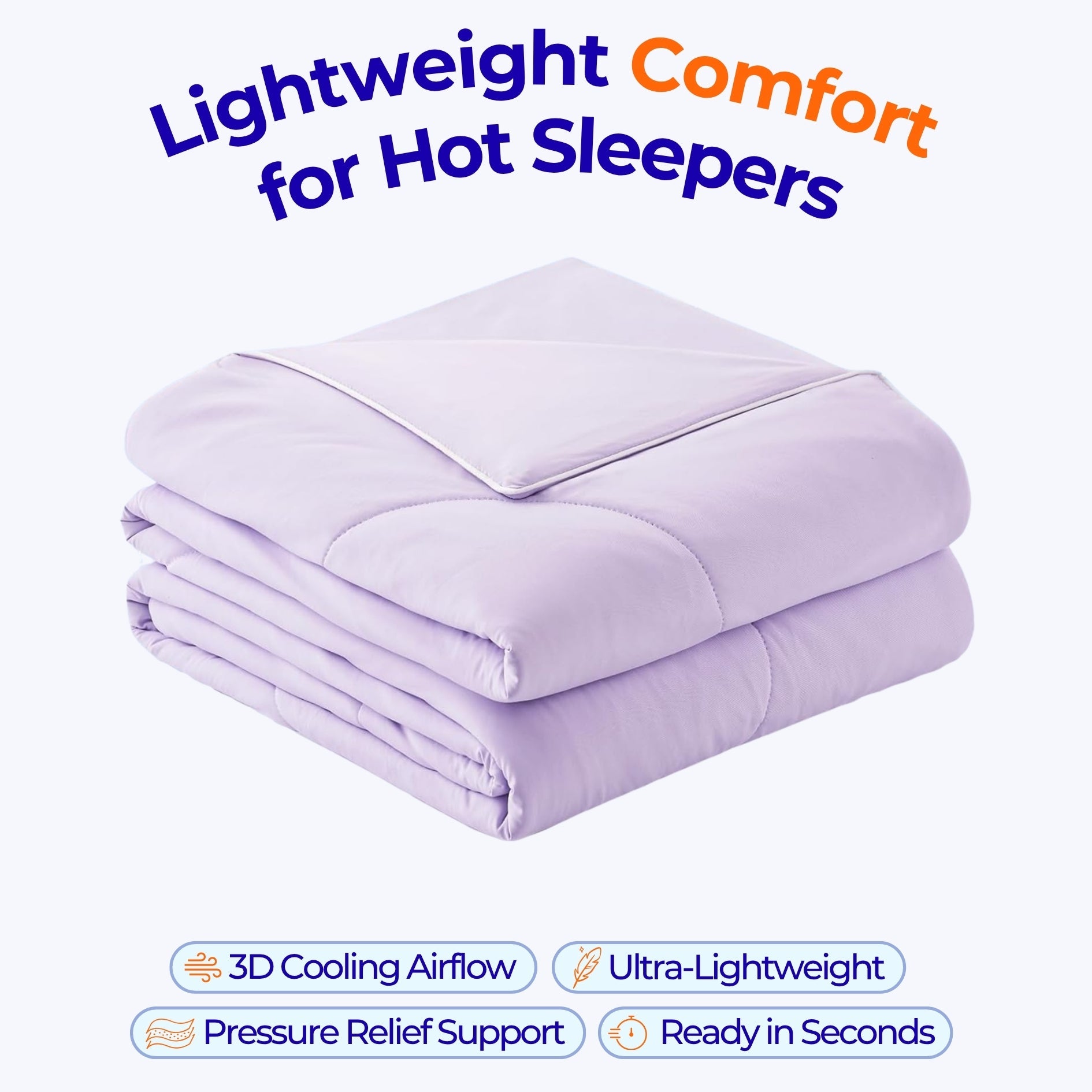 Goodinary® Dual Sided Silky Cooling Comforter