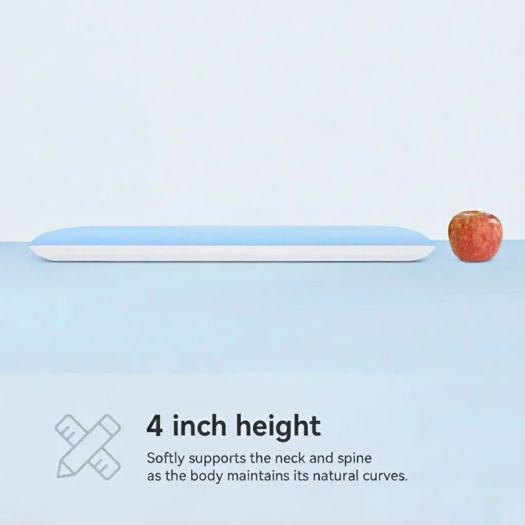 Goodinary® Hyper Slim Pillow with Thin Flat Design