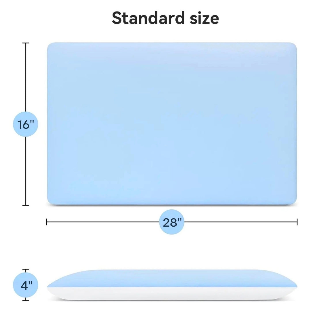 Goodinary® Hyper Slim Pillow with Thin Flat Design