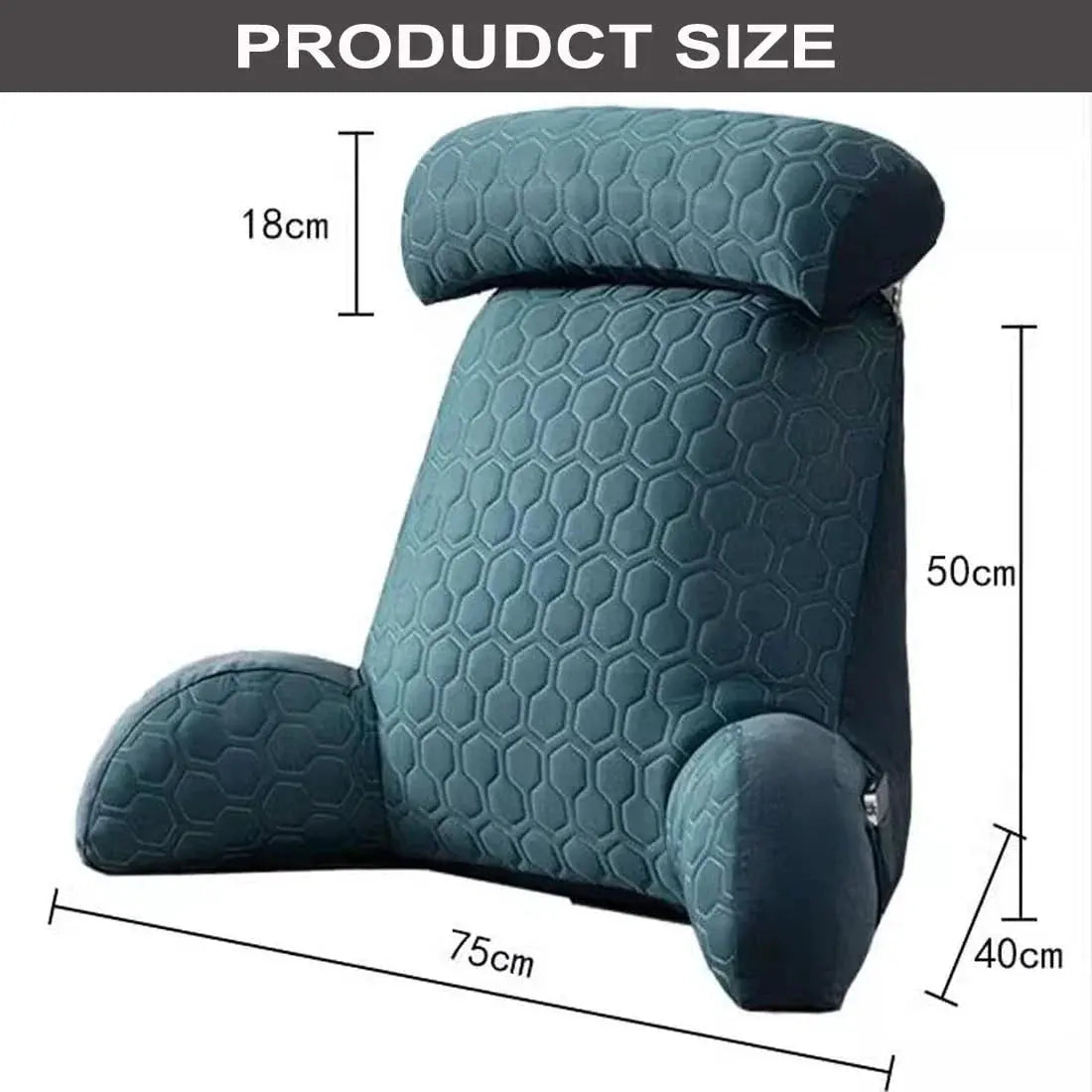 Goodinary® Reading Lounge Cushion with Side Pockets Goodinary
