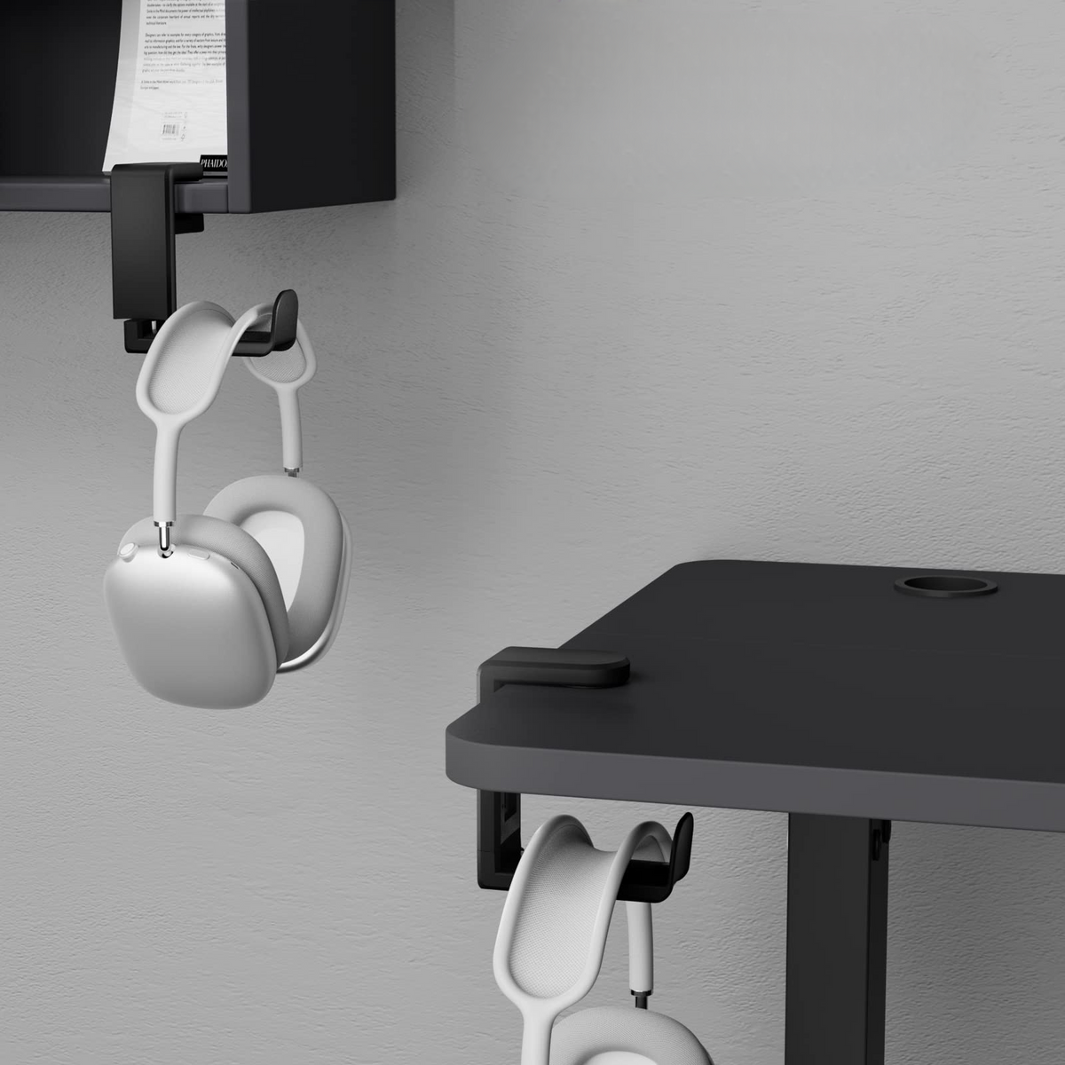 Office Object™ Clamp Headphone Mount