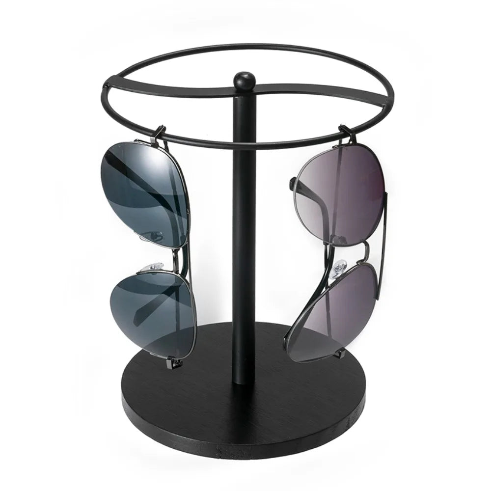 Quality with Anti-Slip Base Sunglass Storage Holder Space Saving Desktop Glasses Rack Metal Eyewear Display Stand Office