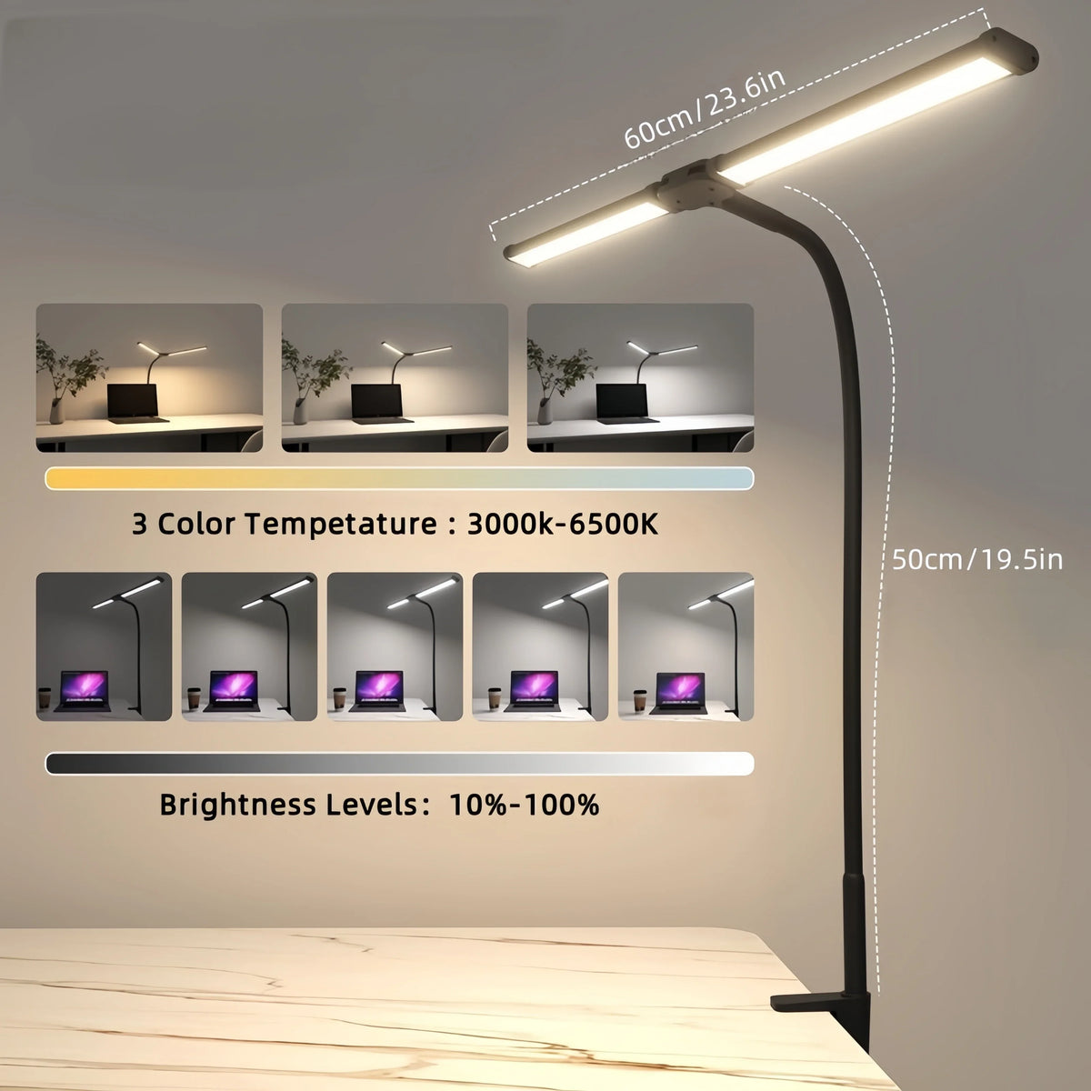 Office Object™ Dual LED Desk Lamp
