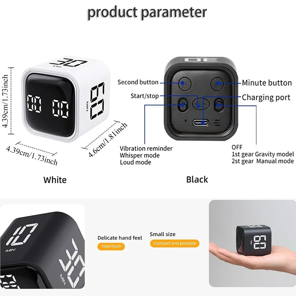 Office Object™ Pomodoro Cube Timer