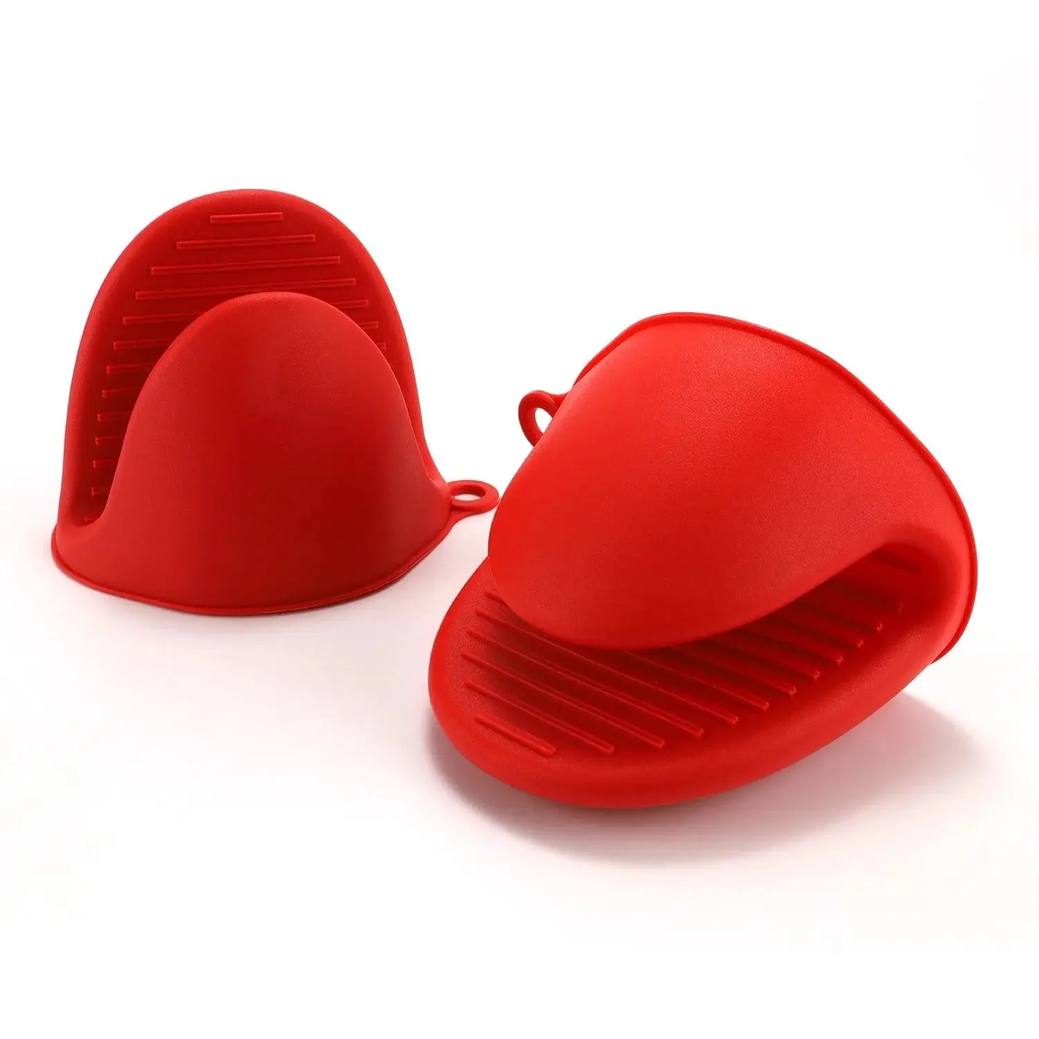 Silicone Anti-heat Gloves for Microwave Ovens Heat-resistant Gloves for Baking Ovens Thickened and Heat-resistant