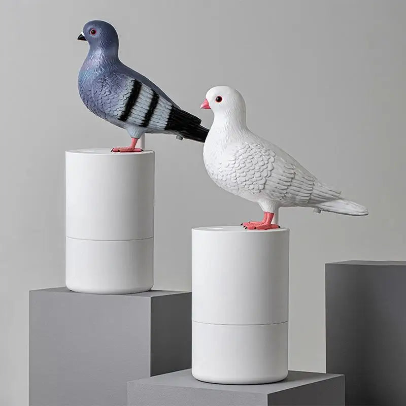 Pigeon Shape Soap Dispenser Automatic Induction Foam Hand Washer Fine Foam Touchless Automatic Sensing Hygienic Foam Dispenser