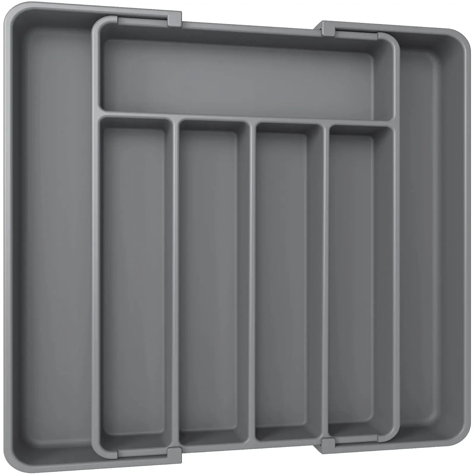 Adjustable Pantry Organizer Utensil Cutlery Drawer for Forks Knives Silverware Expandable Kitchen Drawer Kitchen Organizer Tray