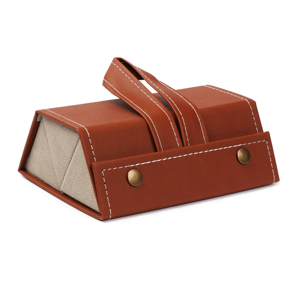 Multi-slot Portable Glasses Organizer 2/3/4/5/6 Multi-slot Eyeglasses Storage Display Travel Sunglasses Case PU Eyewear Boxes