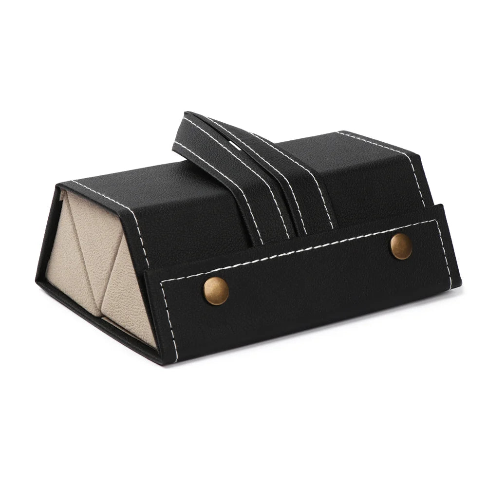 Multi-slot Portable Glasses Organizer 2/3/4/5/6 Multi-slot Eyeglasses Storage Display Travel Sunglasses Case PU Eyewear Boxes