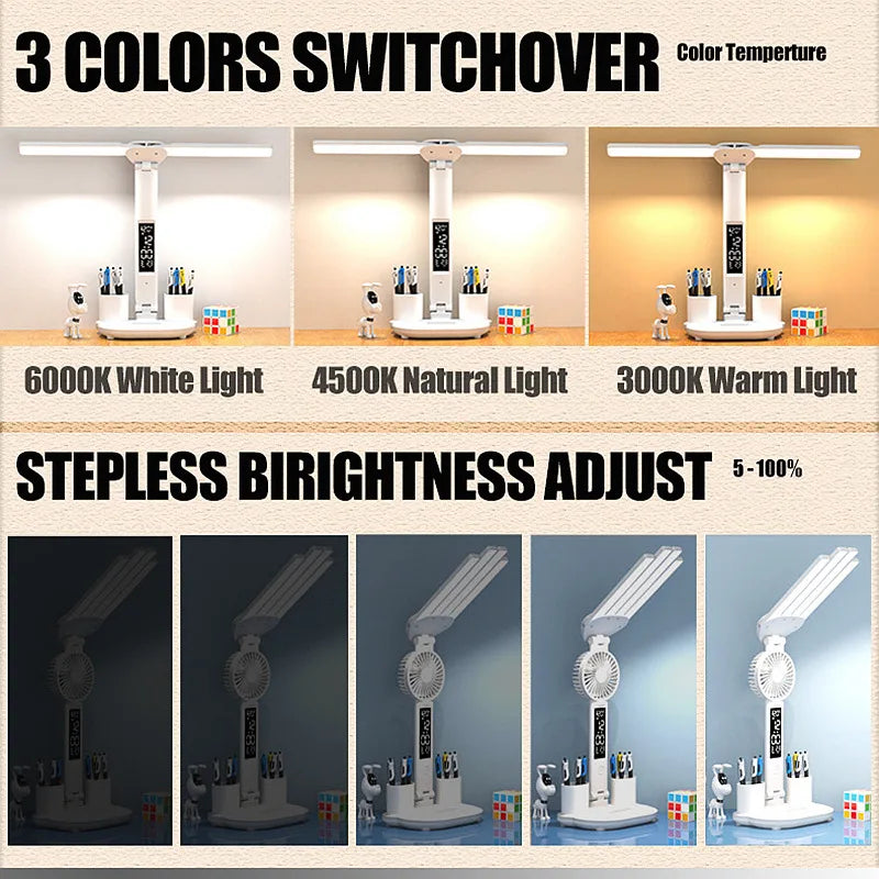 Office Object™ LED Desk Fan Lamp