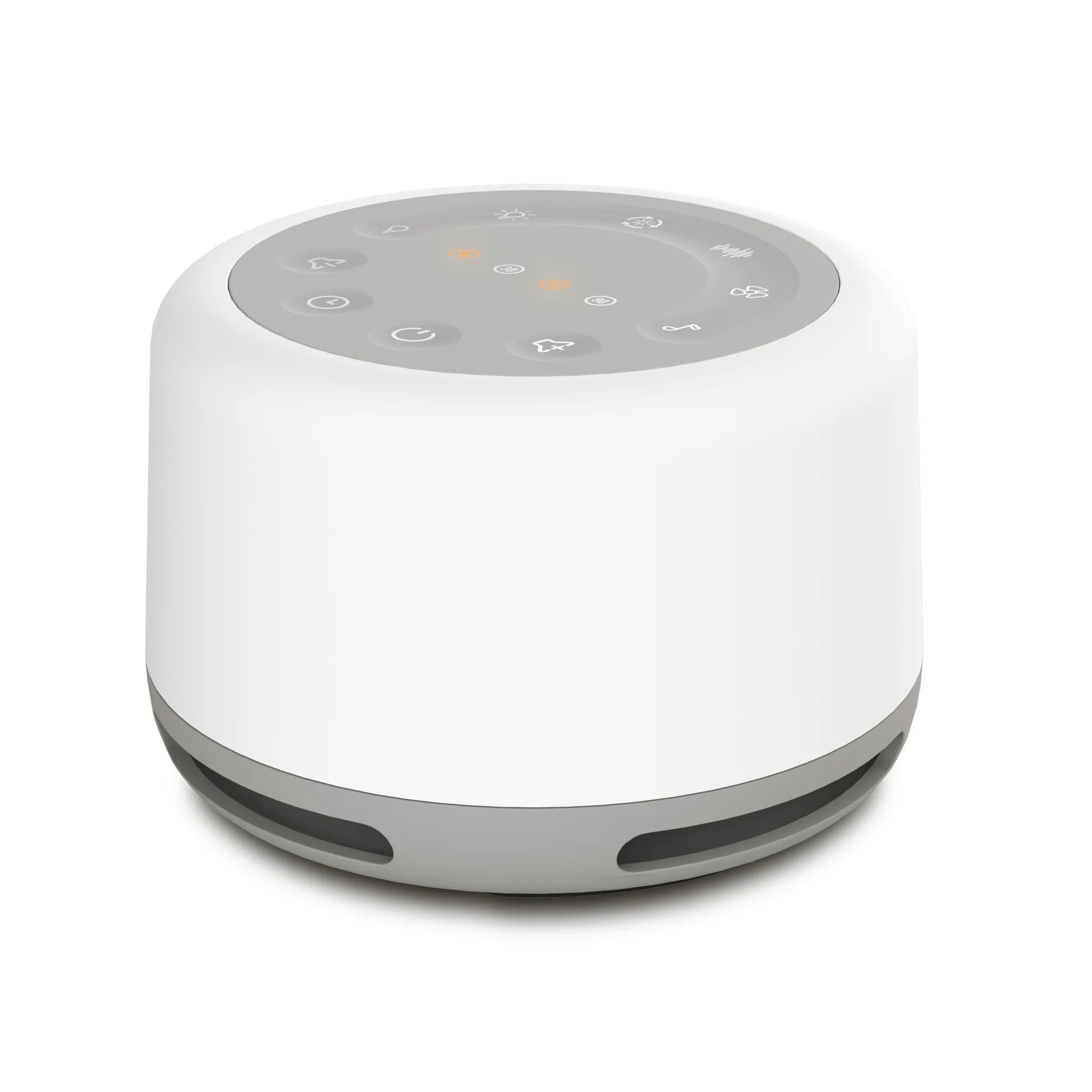 Upgraded Portable White Noise Sound Machine with Mood Light Sleep Sound Therapy with RGB Night Light for Baby