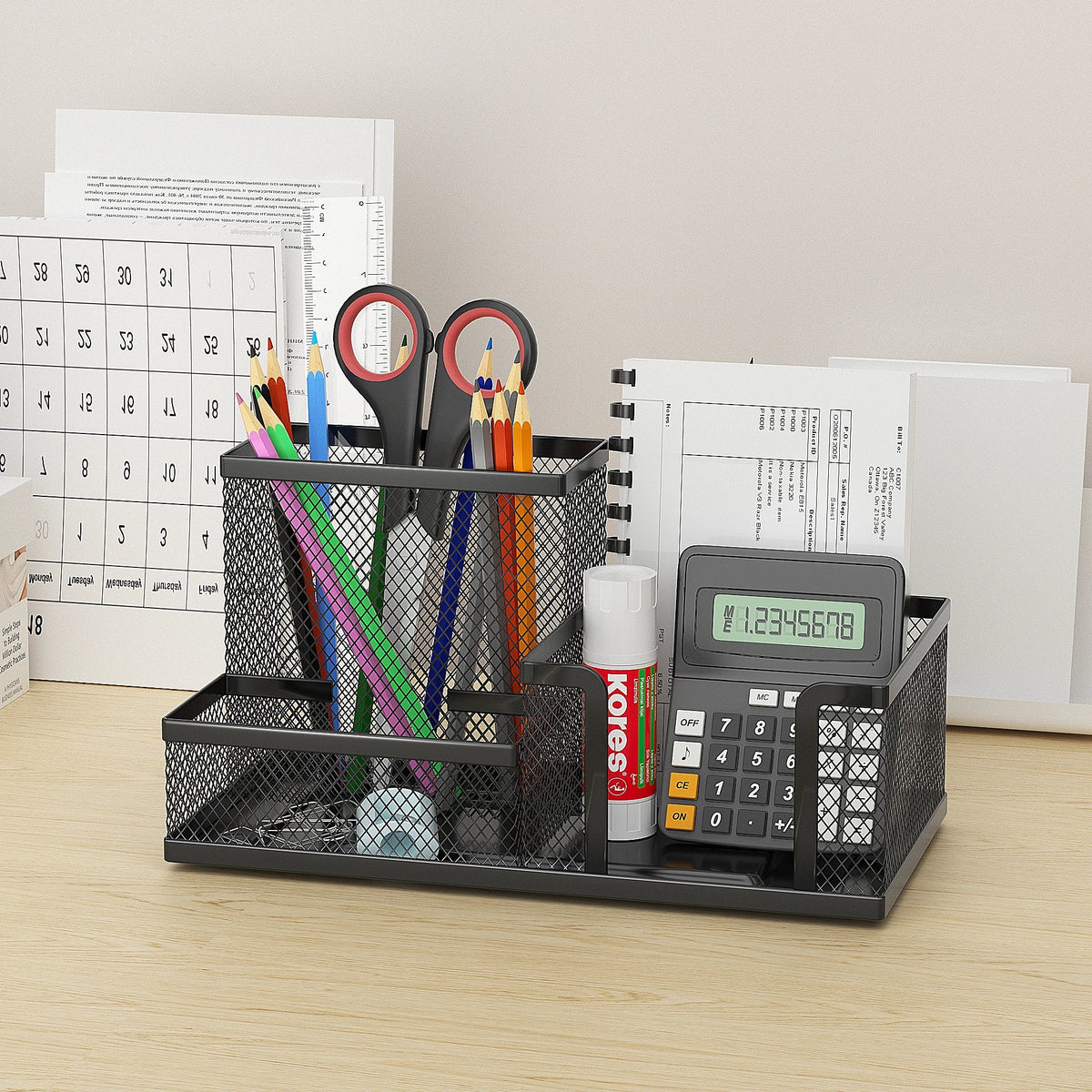 Office Object™ Black Mesh Caddy