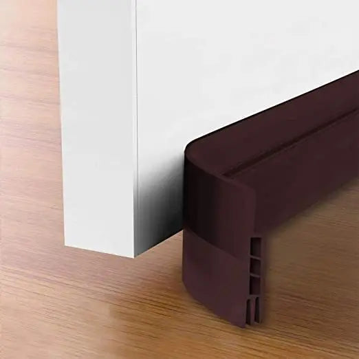 Home Energy Efficiency Door Weather Stripping Seal Strip Bottom Draft Stopper Noise Reduction Gap Filler Window Sealing Tape