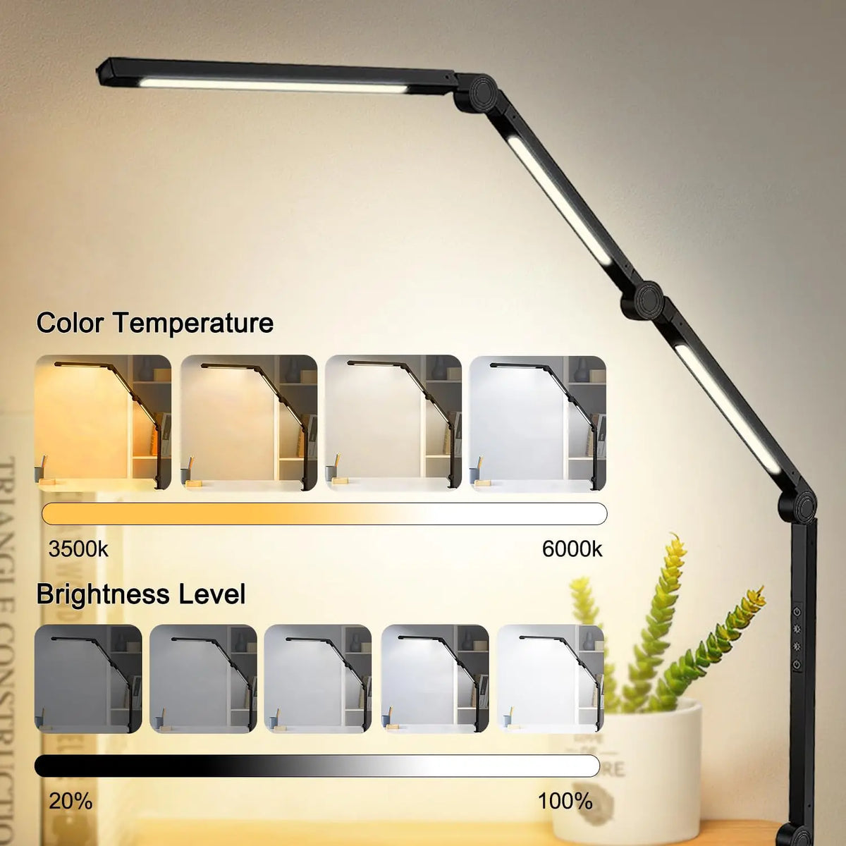 Office Object™ Clamp LED Desk Lamp