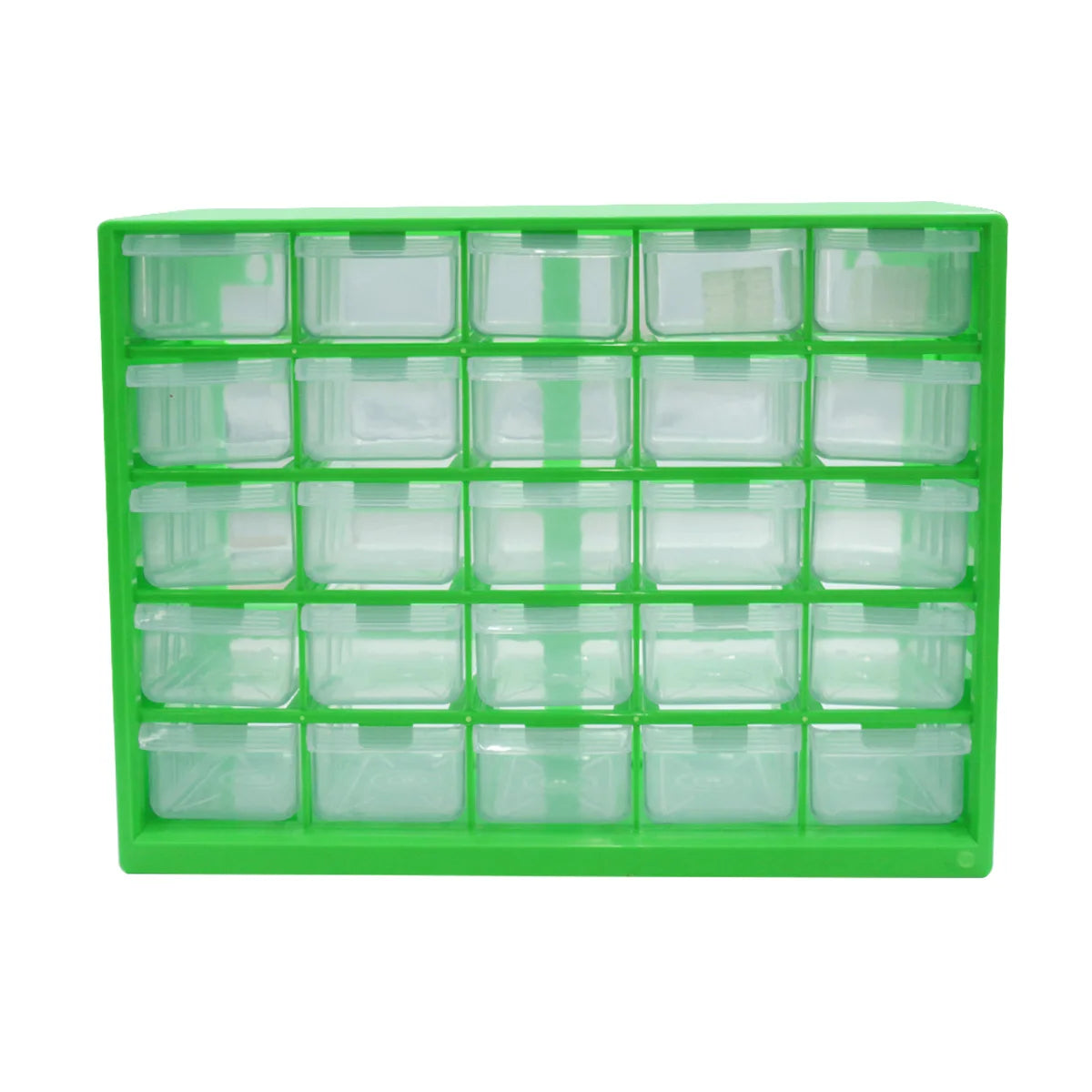 25 Multi-grid Drawer Parts Box Wall-mounted Screw Classification Component Box Tool Case electronic components Storage ToolBox