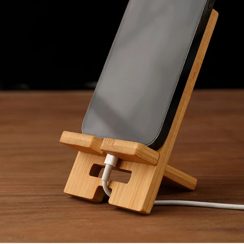 Office Object™ Wooden Phone Stand Desk Holder