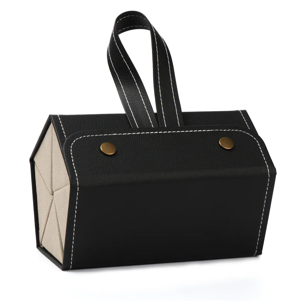 Multi-slot Portable Glasses Organizer 2/3/4/5/6 Multi-slot Eyeglasses Storage Display Travel Sunglasses Case PU Eyewear Boxes