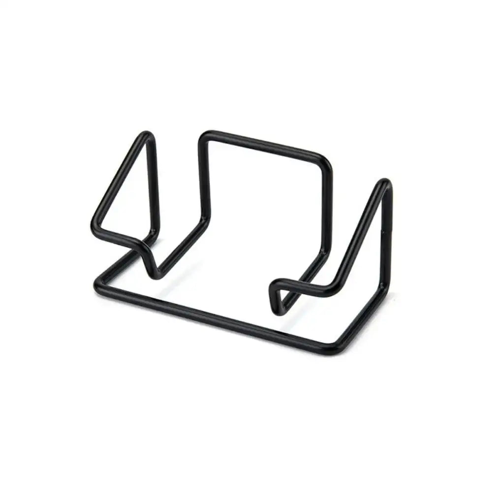 New Desktop Business Card Holder Fashion Metal Business Card Display Holder Modern Business Name Card Stand Home Office