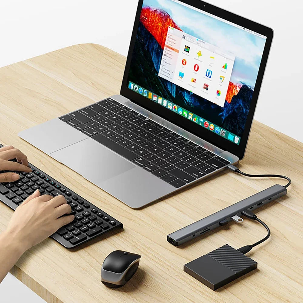 Office Object™ 10-in-1 USB-C Hub Dock