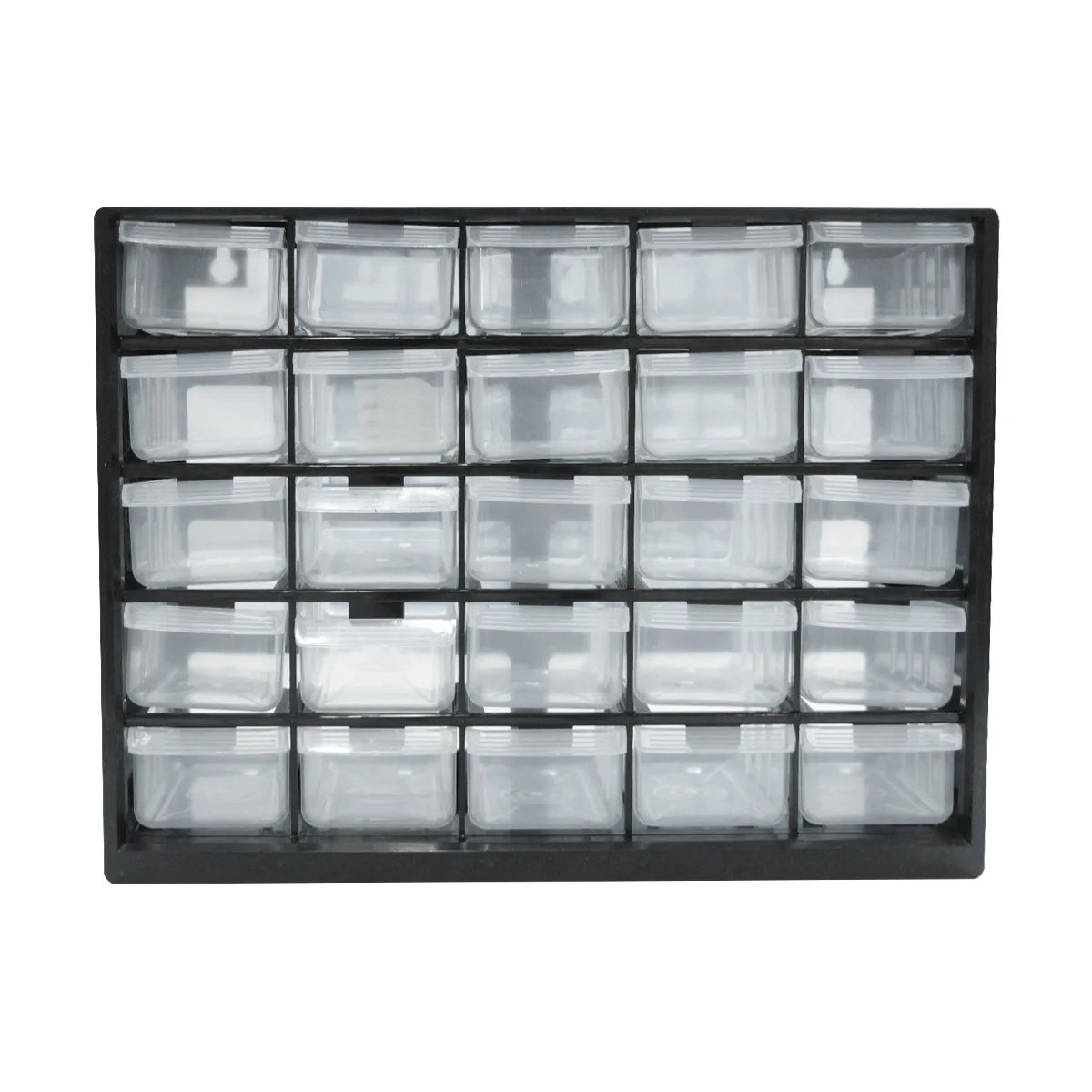 25 Multi-grid Drawer Parts Box Wall-mounted Screw Classification Component Box Tool Case electronic components Storage ToolBox