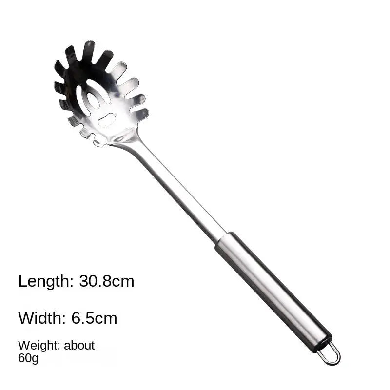 Durable Stainless Steel Wok Spatula Long Handle Kitchen Gadgets Kitchen Cooking Utensil Set Rice Spoon Ladle Cooking Tools