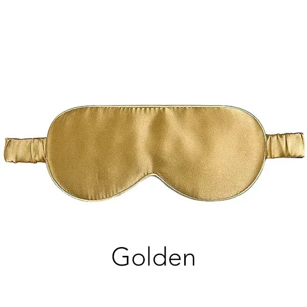 100% Mulberry Silk Sleep Mask for Man and Woman Eye Cover Large Blindfold for Total Blackout Size 20X8.5cm