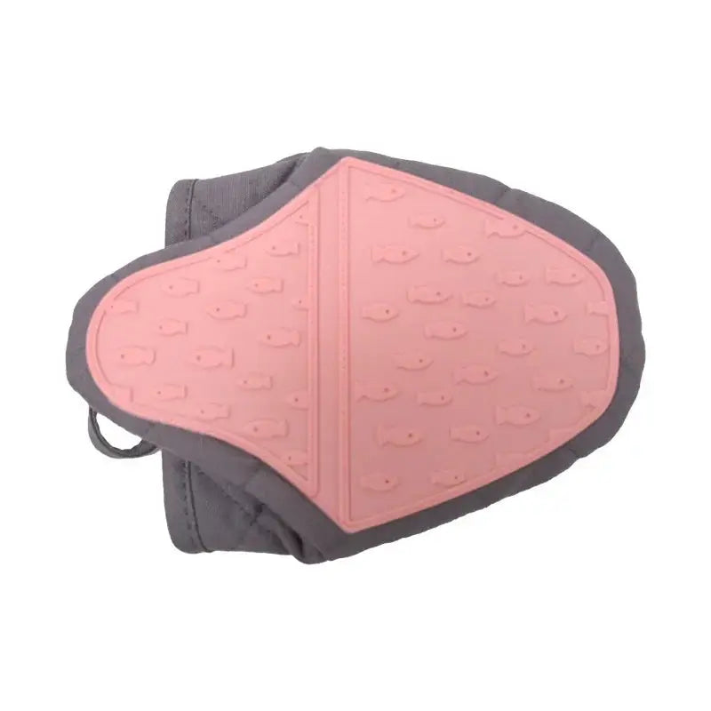 1PC Fish Shaped Silicone Anti Scald Oven Gloves Kitchen Silicone Gloves Tray Dish Holder Oven Gloves Multi-purpose Gloves