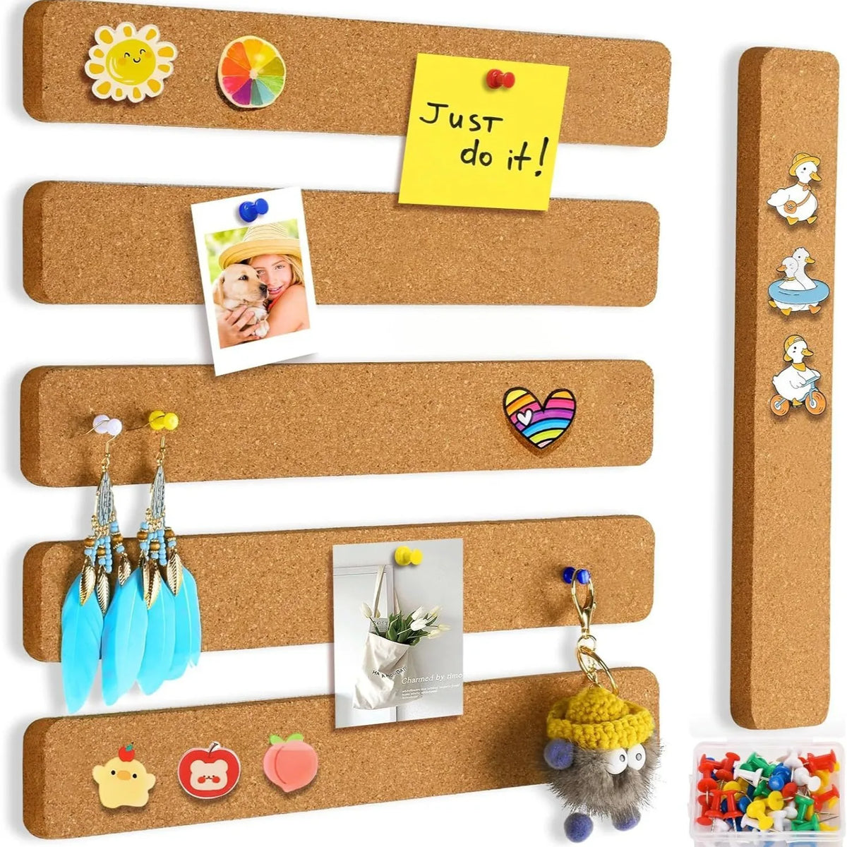 Office Object™ Bar Strips Bulletin Board