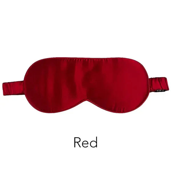 100% Mulberry Silk Sleep Mask for Man and Woman Eye Cover Large Blindfold for Total Blackout Size 20X8.5cm