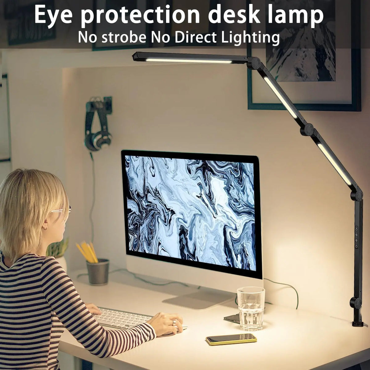 Office Object™ Clamp LED Desk Lamp