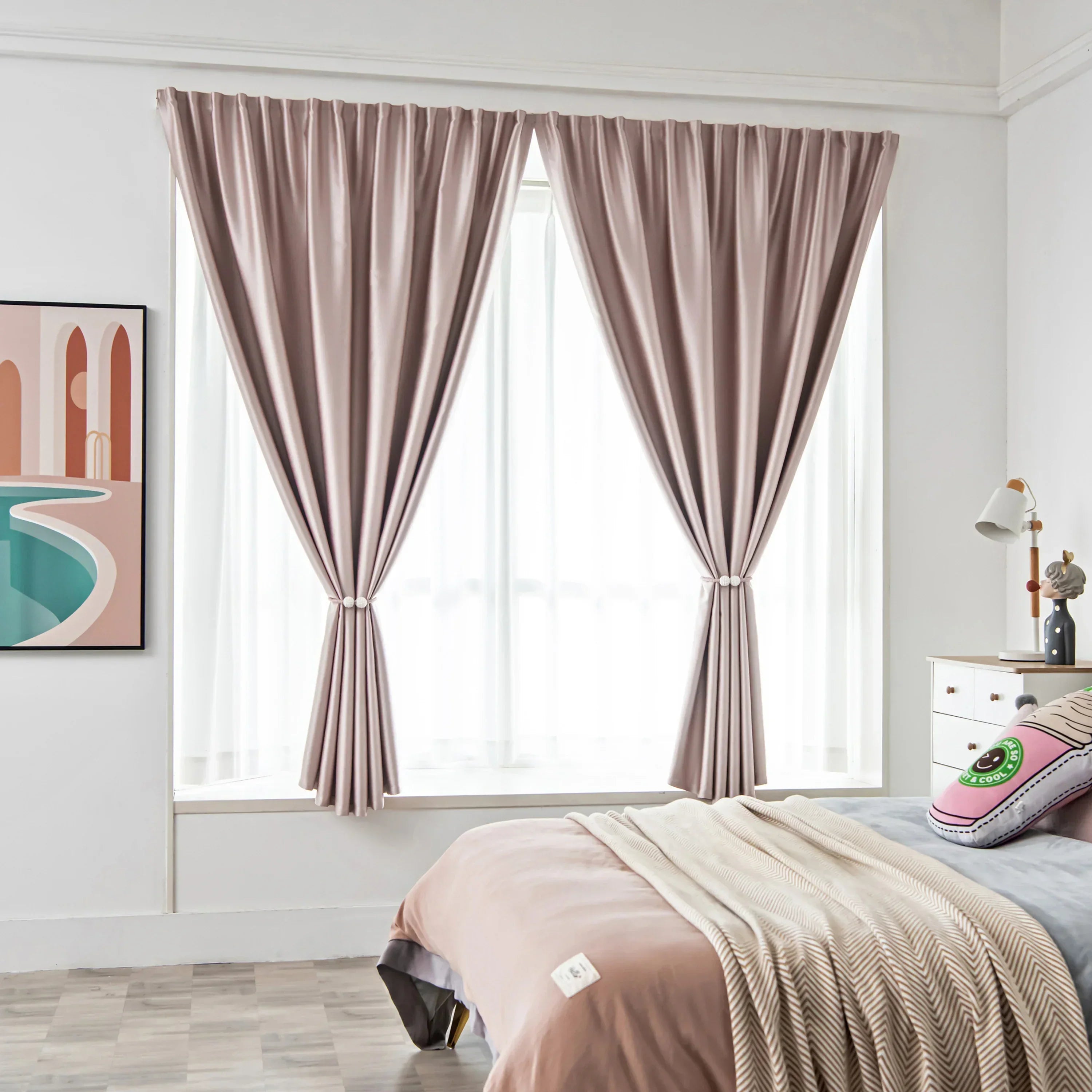 Eu certified Full blackout Prague Velcro Eco-friendly Polyester UPF100 Sun Shield - cross-border hot sale limited time special