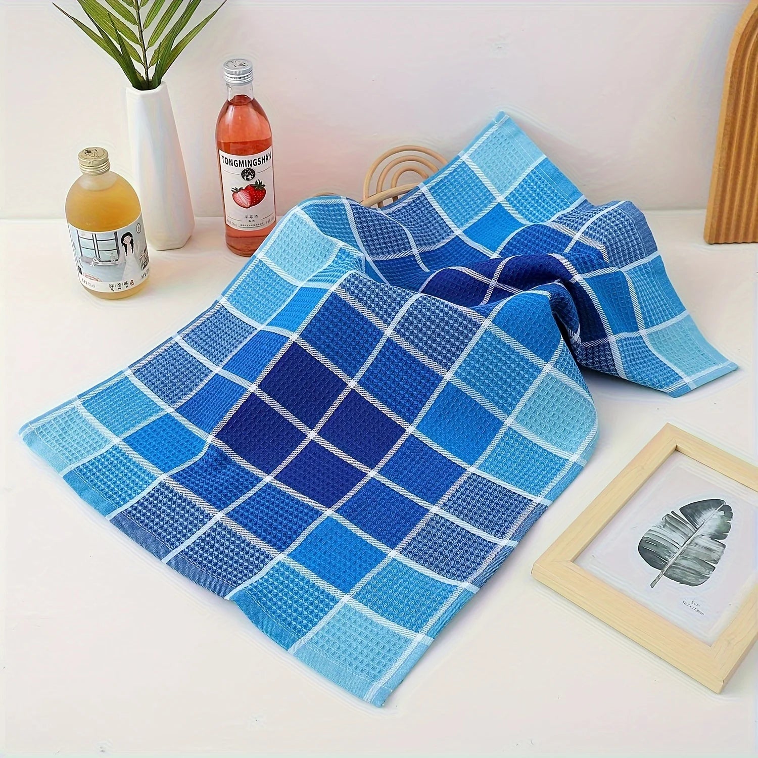 3/4/8 Pieces, Green/Pink/Blue/Yellow, Durable Cleaning Cloths, Highly Absorbent, Perfect for the Kitchen, Kitchen Cloths, Cleaning Cloths, Scouring Pads, Dish Towels, Scouring Pads, Kitchen Essentials