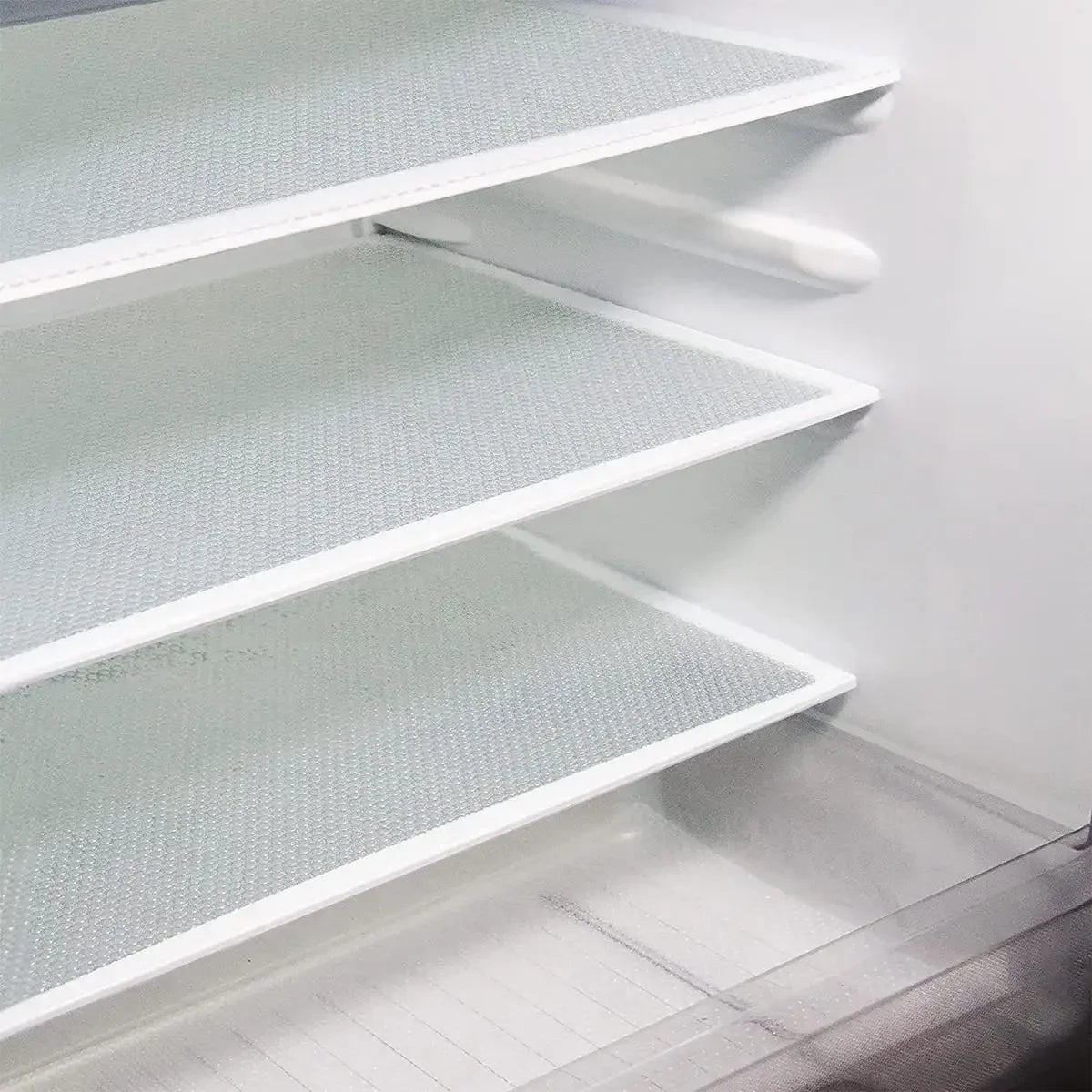 4PCS EVA Waterproof Refrigerator Liner Mat Washable Mildew Kitchen Pad Anti-oil Cabinet Drawer Placemat Heat-insulat Fridge Mat