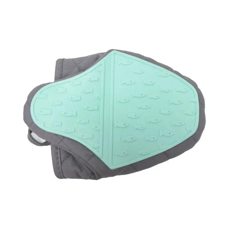1PC Fish Shaped Silicone Anti Scald Oven Gloves Kitchen Silicone Gloves Tray Dish Holder Oven Gloves Multi-purpose Gloves