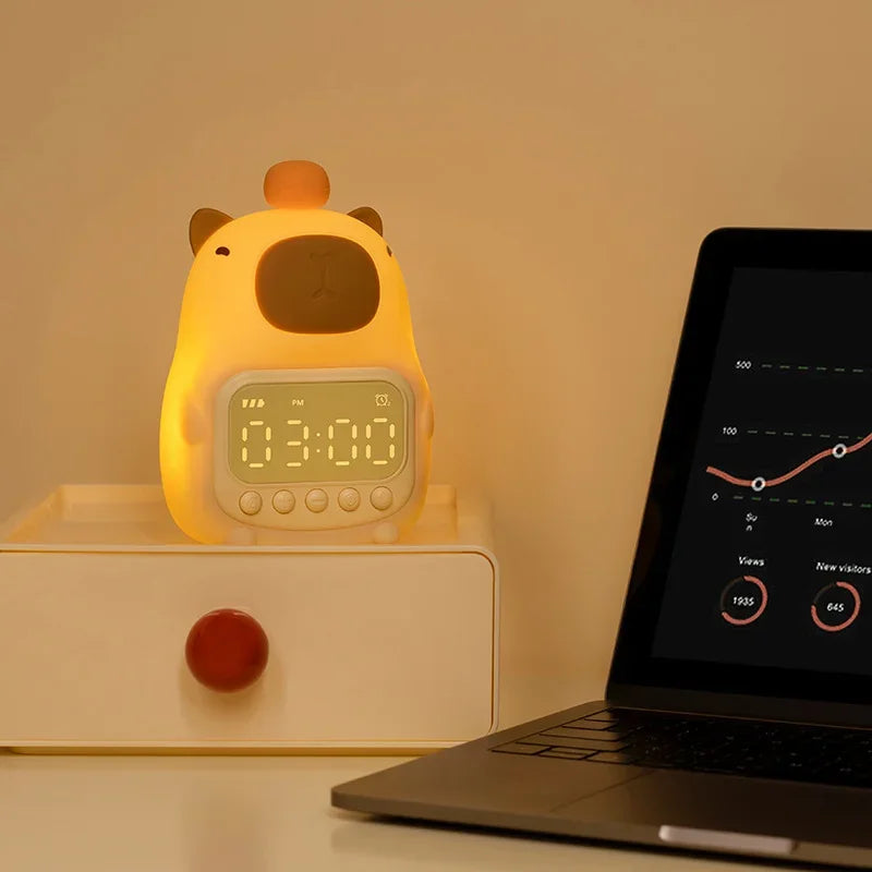 Office Object™ Capybara Night Clock