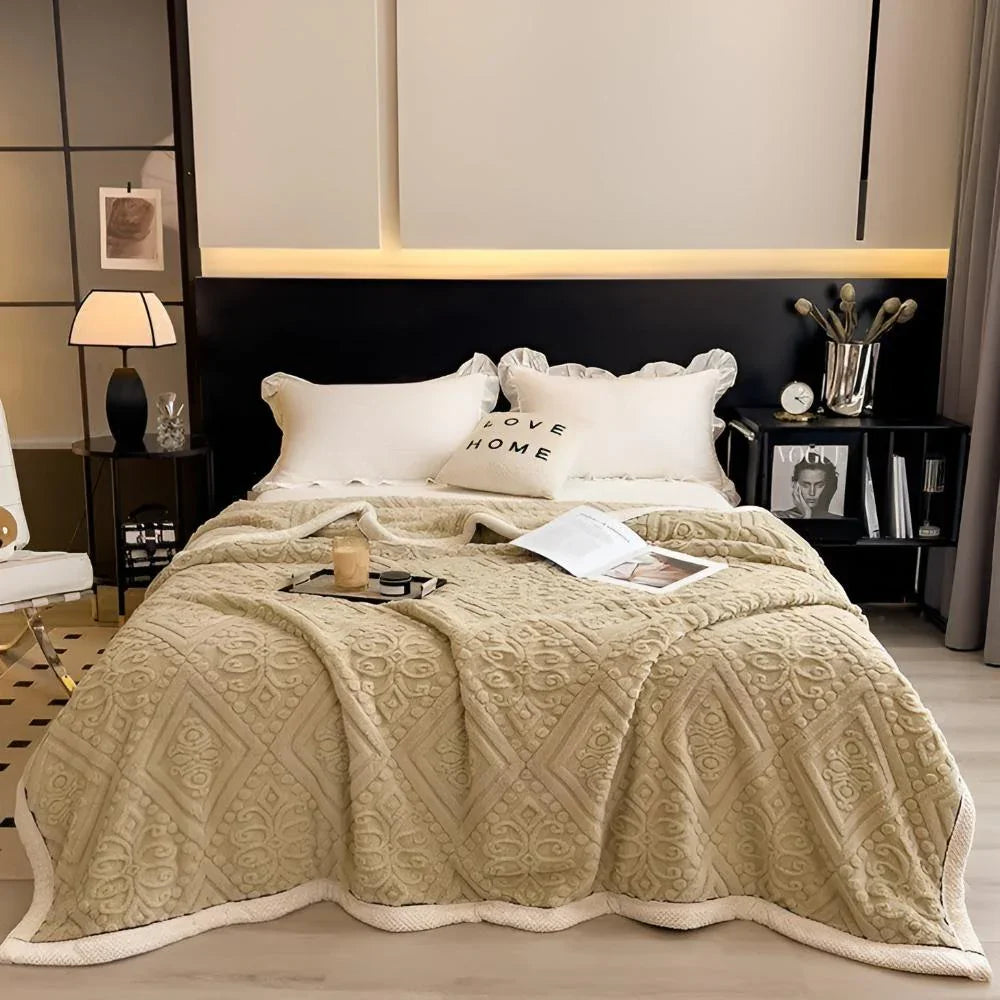 Goodinary® Double-Sided Thickened Breathable Blanket