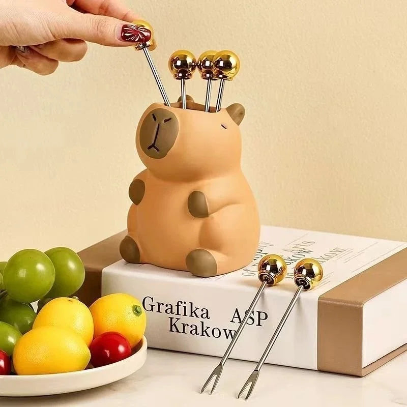 Office Object™ Cute Capybara Pen Holder