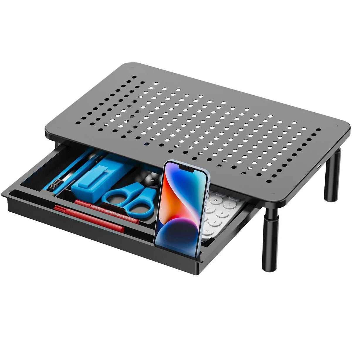 Office Object™ Adjustable Screen Riser