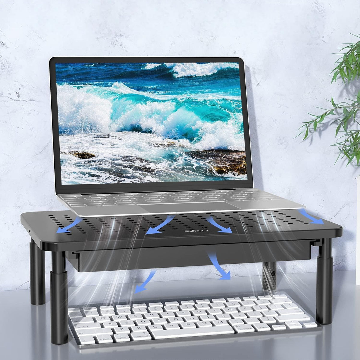 Office Object™ Adjustable Screen Riser
