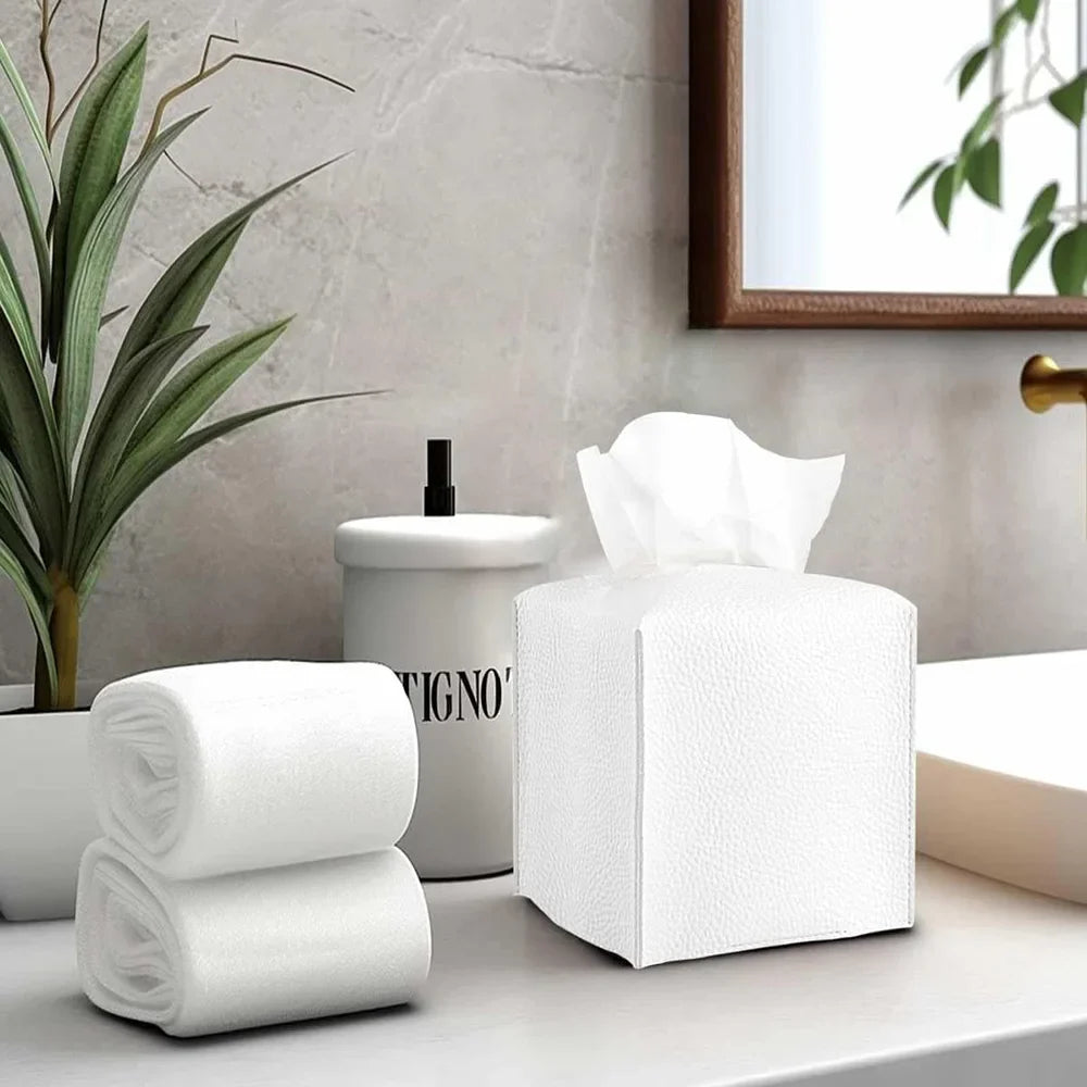 Office Object™ Leather Tissue Holder