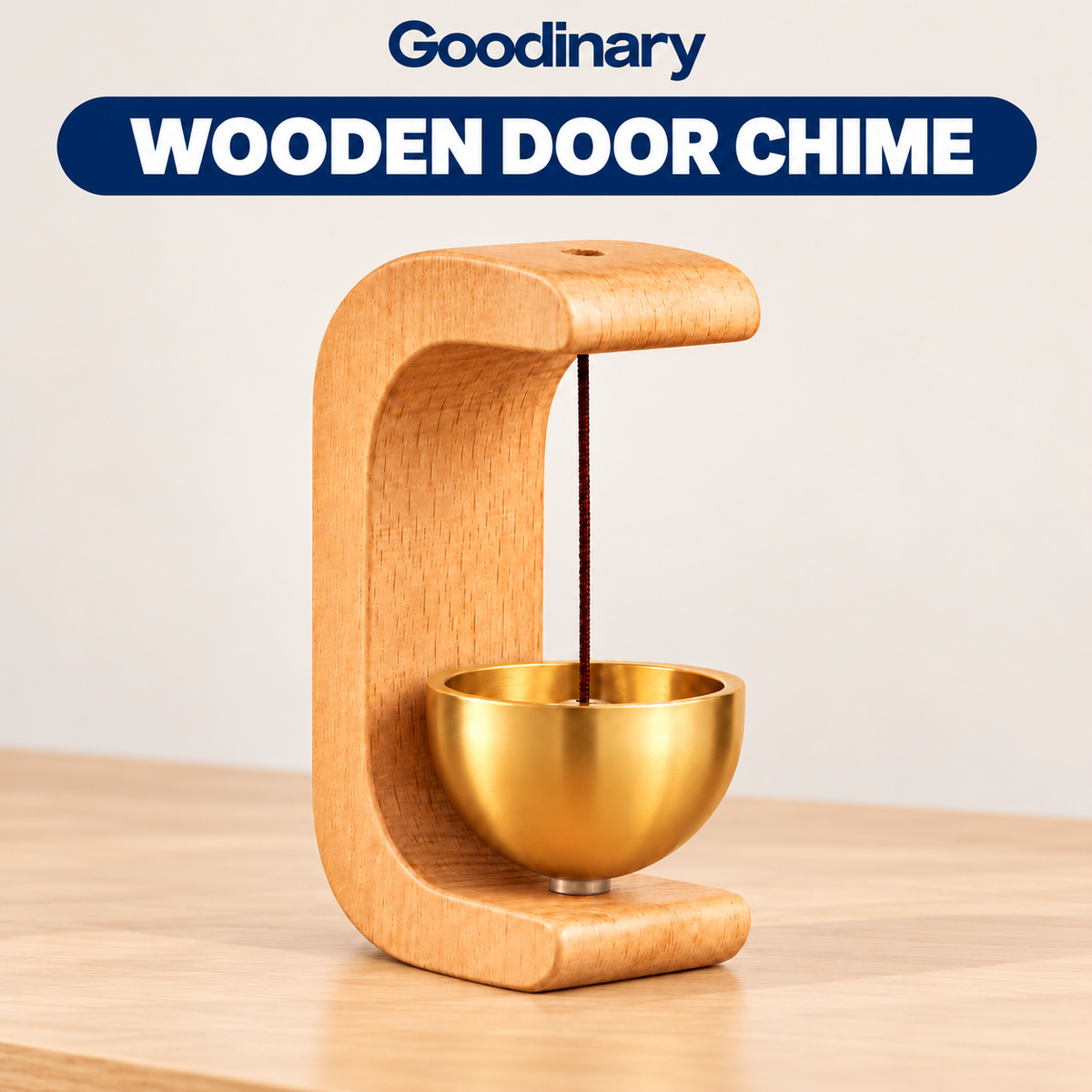 Goodinary® Wooden Door Chime