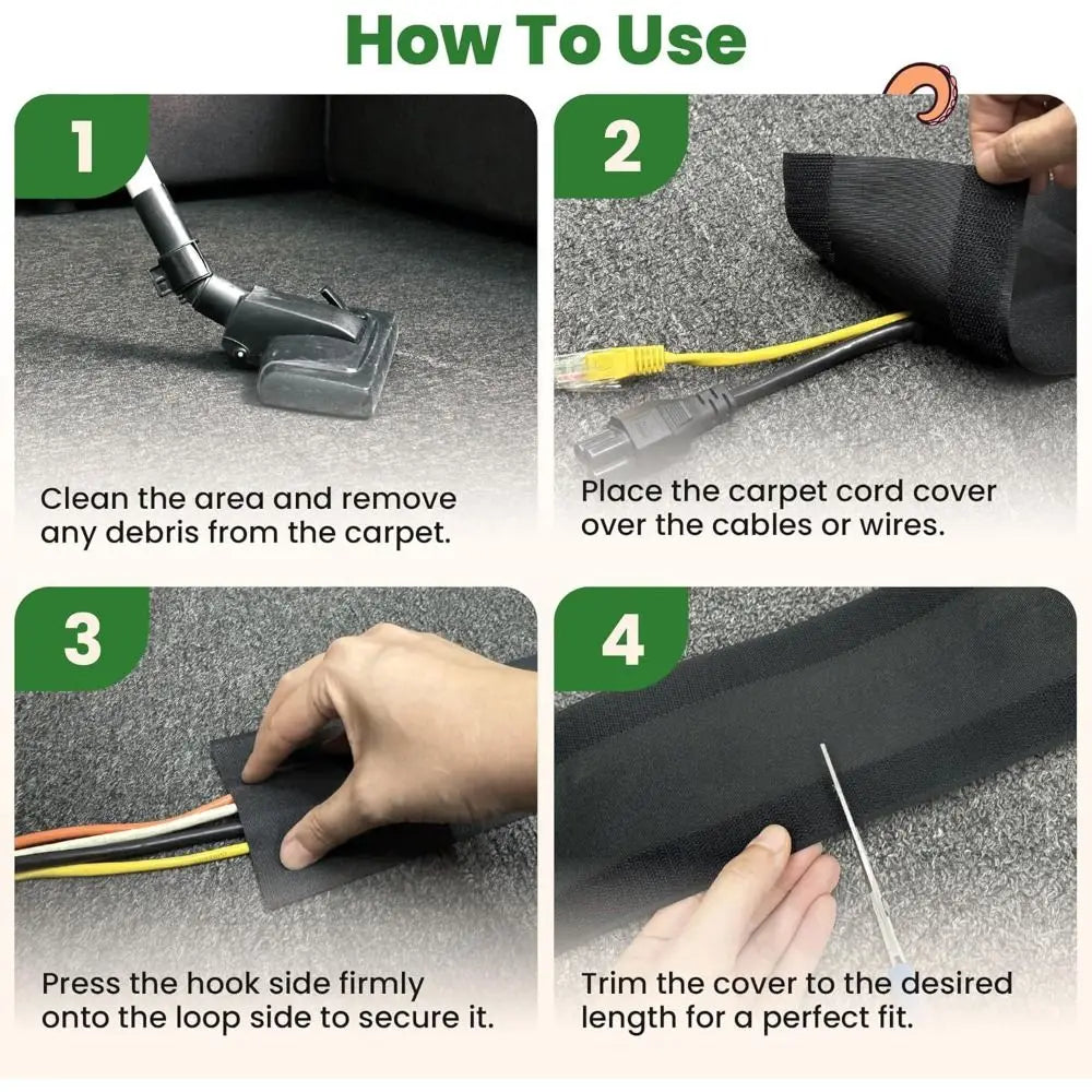 Office Object™ Carpet Cord Shield
